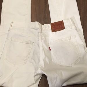 Men’s white denim Levi’s